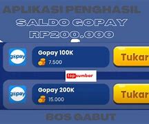 Saldo Gopay Banyak